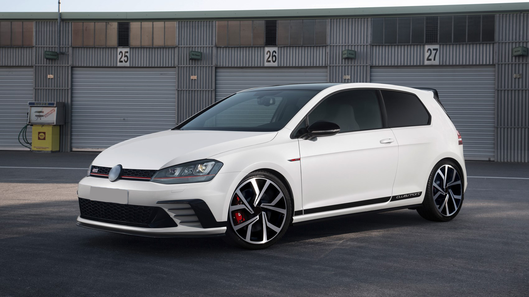 VW Golf MK7 Clubsport Style Alloy wheels - RED POWER MOTORSPORT